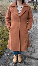 Cappotto color cammello sfoderato