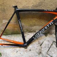 Telaio carbonio bici corsa LAZZARETTI/sarto