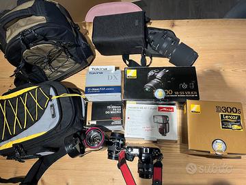 NIKON macchine fotografiche,obiettivi Tokina,Sigma