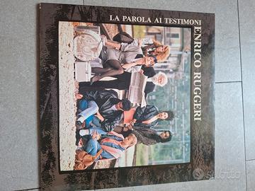 Vinile Enrico Ruggieri - la parola ai testimoni