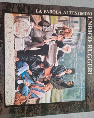 Vinile Enrico Ruggieri - la parola ai testimoni