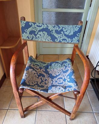 Sedia regista legno