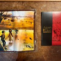 Attack on titan special booklet con fazzoletto