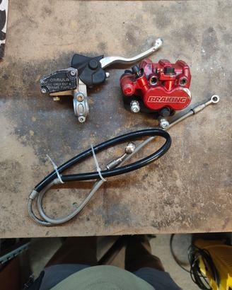 impianto freno pit bike Formula Braking