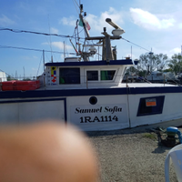 Peschereccio per pesca a strascico ben tenuto