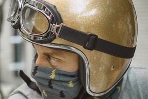 OCCHIALI VINTAGE MOTO CAFE' RACER CUSTOM CHOPPER C