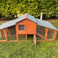 Pollaio VOUNOT DOPPIO o casetta conigli