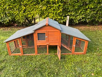 Pollaio VOUNOT DOPPIO o casetta conigli