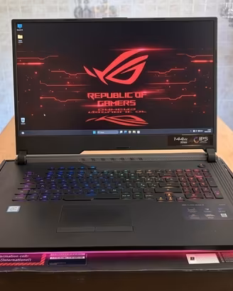 PC Gaming ROG STRIX, RTX2070 8GB, I7, 16GB RAM,17”