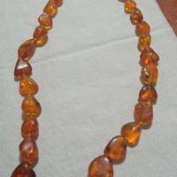 Collana di ambra pura