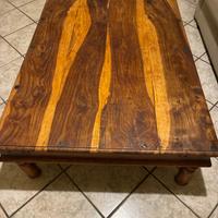 Tavolo indiano da the in teak