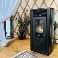 STUFA A PELLET CANALIZZATA