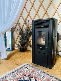 STUFA A PELLET CANALIZZATA