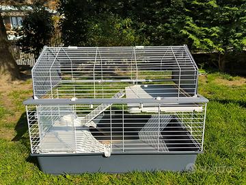 Gabbia per conigli nani