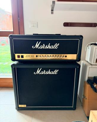 Marshall JCM 900 4100 + 1936 Lead