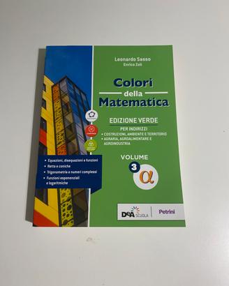 Colori della matematica edizione verde volume 3a