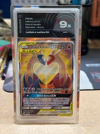 LATIAS e LATIOS GX A CUORE AIG9,5! POP 4 MONDIALE