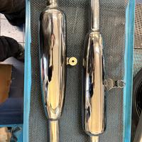 Scarichi toga british custom  thruxton 2005/2015