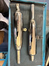 Scarichi toga british custom  thruxton 2005/2015