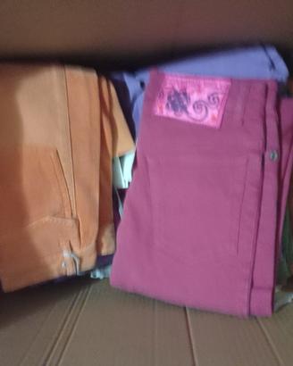 stock pantaloni bimba 8 anni 