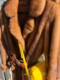 Cappotto visone selvaggio tipo zibellino- nuovo