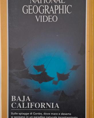 vhs national geographic baja california 1989