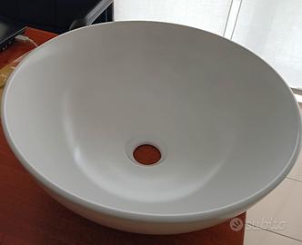 lavabo d' appoggio bianco