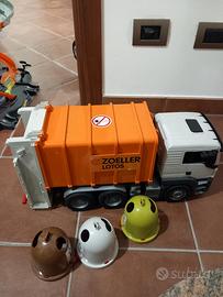 bruder camion pattume