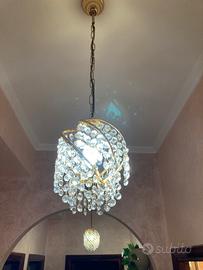 Lampadario con strass