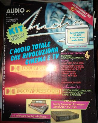 Rivista AUDIO REVIEW n° 49 del 1986