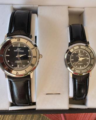 Coppia Orologi GIANI GIORGIO Uomo Donna Confezione