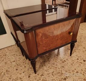 Coppia di comodini Art Déco anni ’40