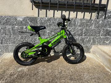 Bici bambino kawasaki 12”