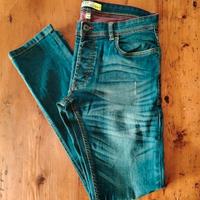 Jeans Alcott Denim colored uomo  tg. 48