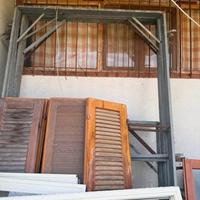 Finestre in alluminio complete di telaio, NUOVE