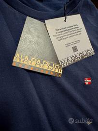 Napapijri T-shirt uomo blu – Taglia M (NUOVA)