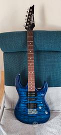 chitarra elettrica Ibanez GRX70QA Blu