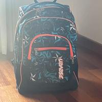 Zaino seven blu e arancione