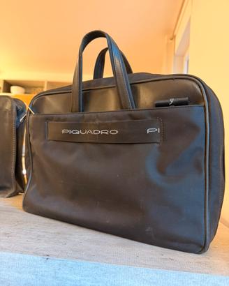 Borsa a mano  Piquadro in tessuto