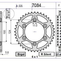 Kit trasmissione Ducati monster - 375499000
