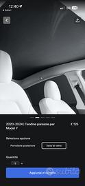 Tentina parasole model y 2025