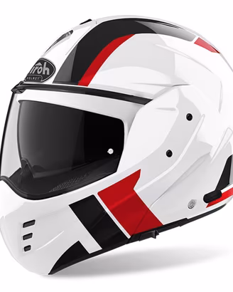 CASCO MOTO AIROH RIBALTABILE MATHISSE EXPLORE RED