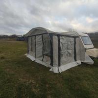 Veranda Roulotte Adria Optima 400t