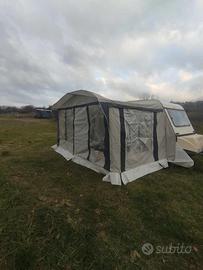 Veranda Roulotte Adria Optima 400t