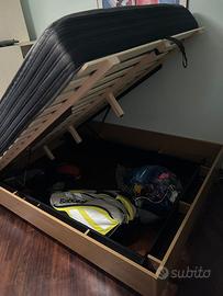 Letto Contenitore alla Francese con materasso