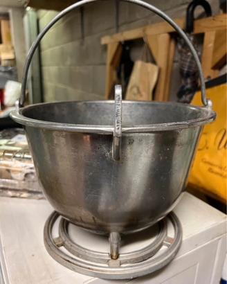 Paiolo elettrico per polenta in alluminio