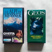 2 videocassette natura
