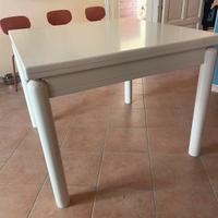 Tavolo allungabile bianco