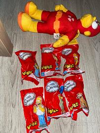 Simpson peluche + card +pupazzi originali Fox Film