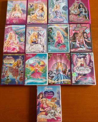 I primi 13 DVD di Barbie